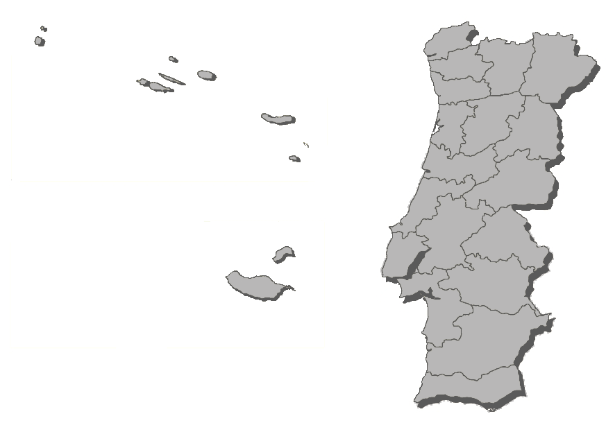 Mapa de Portugal