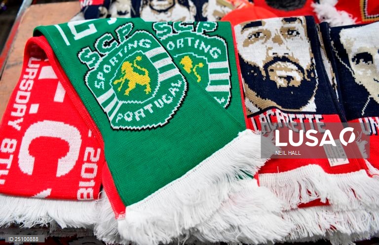 Arsenal vs Sporting, Inglaterra.