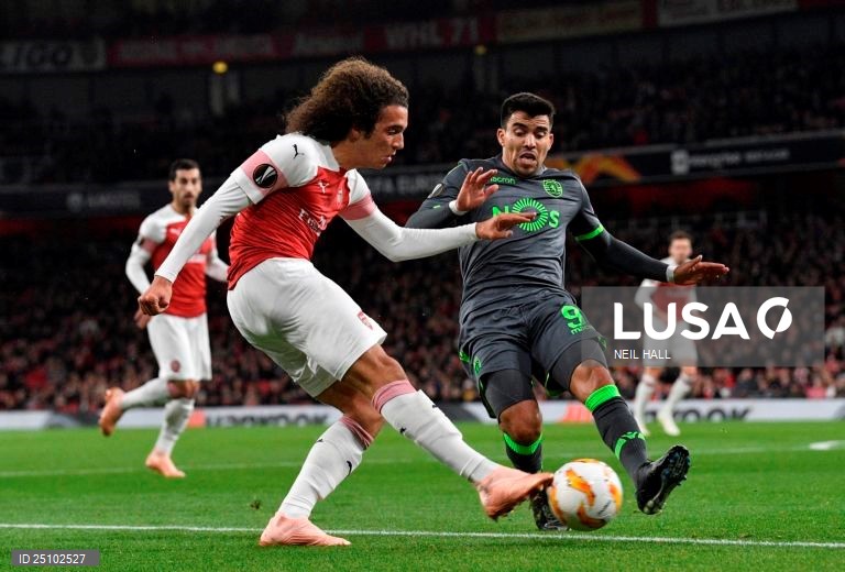 Arsenal vs Sporting, Inglaterra.