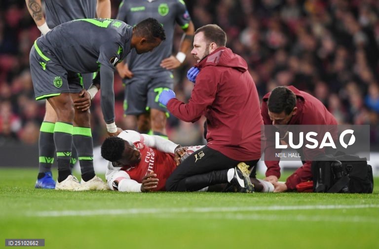 Arsenal vs Sporting, Inglaterra.