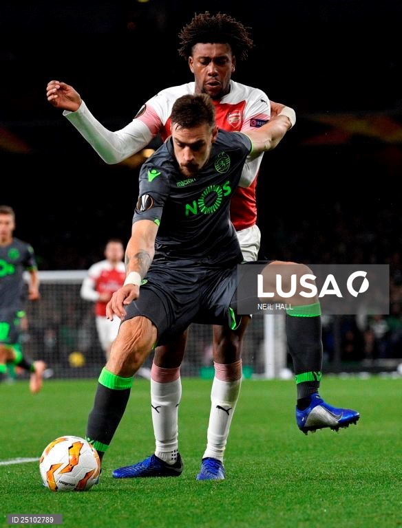 Arsenal vs Sporting, Inglaterra.
