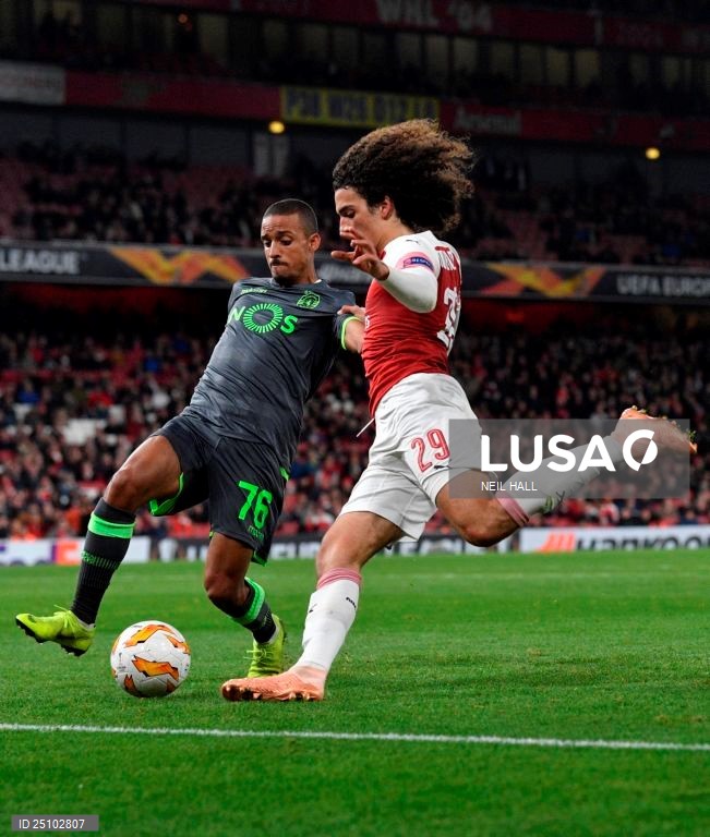 Arsenal vs Sporting, Inglaterra.