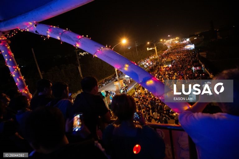 Taiwan: Procissão da deusa Mazu