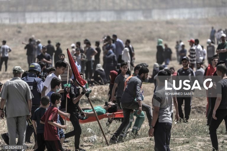 Confrontos entre exército israelita e palestinianos marcam o 71.º Dia da Catástrofe