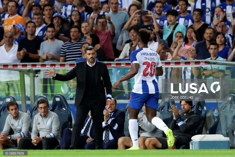 Futebol: FC Porto vs Vitória Setúbal. JOSE COELHO