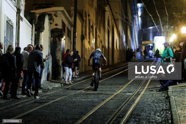 Mítica escalada de bicicleta Subida à Glória 