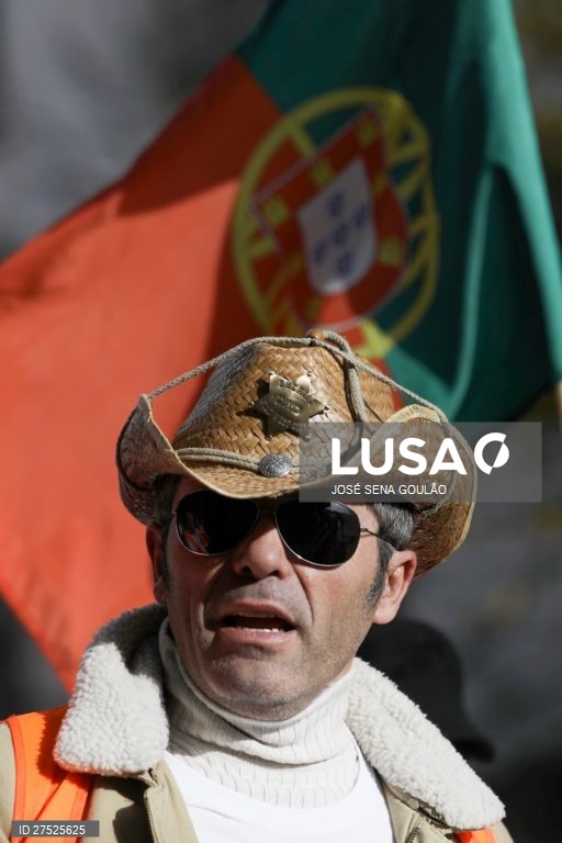 Manifestação conjunta da PSP e da GNR