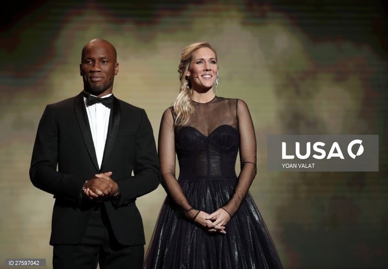 Cerimónia de entrega dos prémios Bola de Ouro 2019 em Paris.