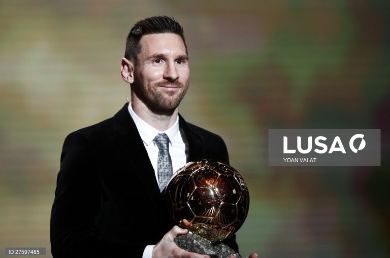 Cerimónia de entrega dos prémios Bola de Ouro 2019 em Paris.