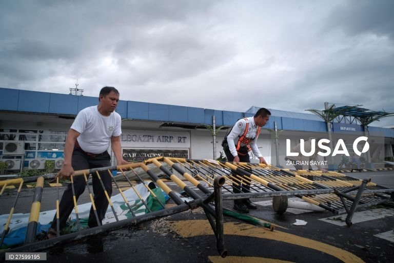 Filipinas: Passagem do tufão Kammuri