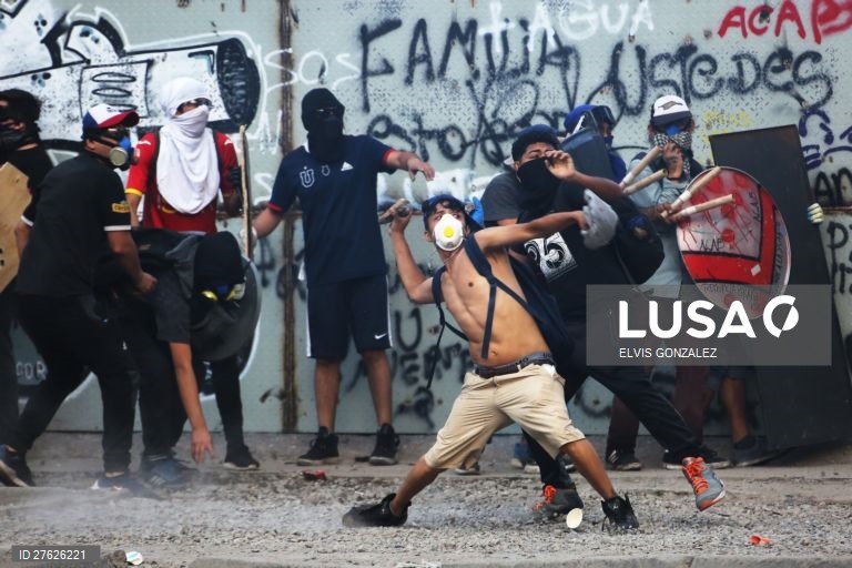 Manifestação no Chile