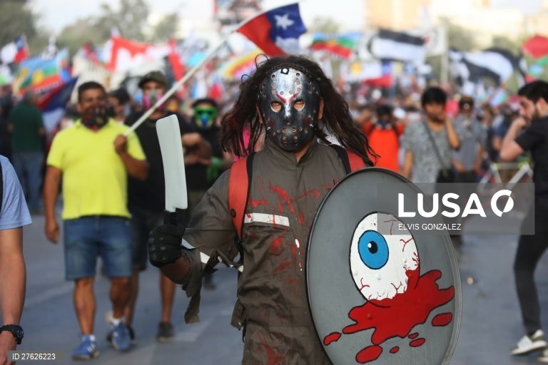 Manifestação no Chile