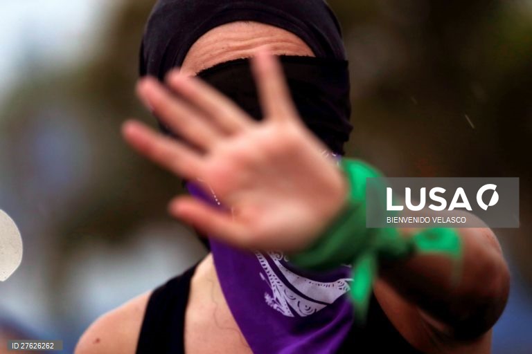 Protesto contra a violência sobre as mulheres na Índia