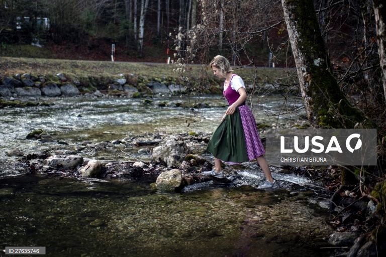 Aústria: Mergulhos no Rio Grundleseer Traun