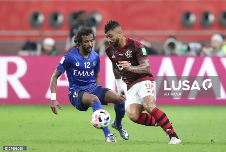 Futebol: Mundial de Clubes entre o Flamengo e o Al Hilal no Qatar.