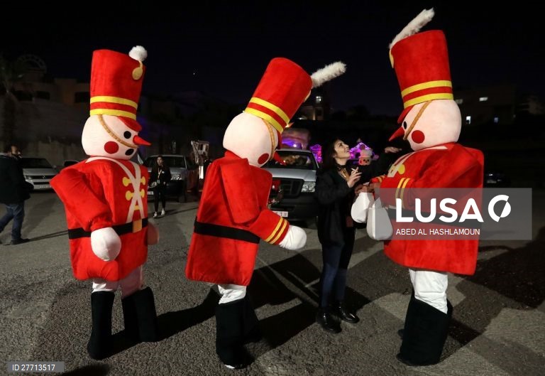Cisjordânia: Parada de Natal em Belém