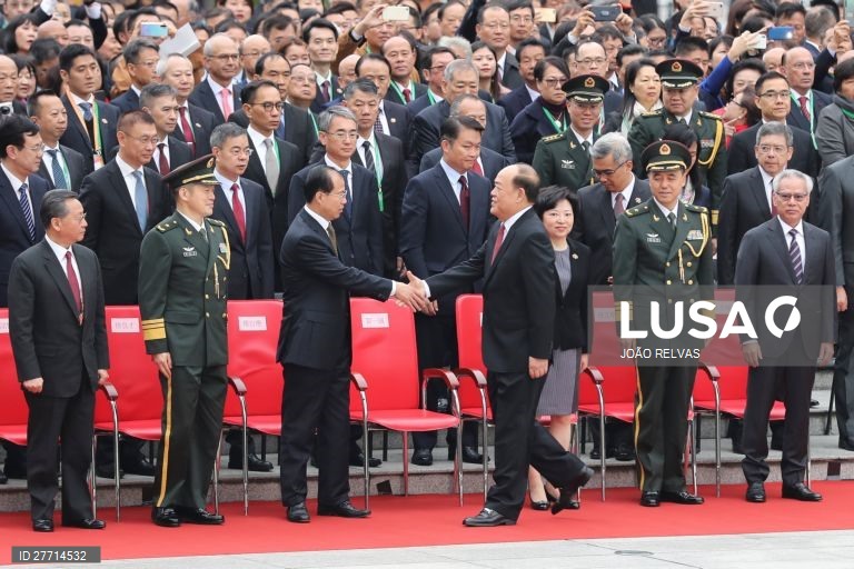 20.º aniversário do Estabelecimento da Região Administrativa Especial de Macau e posse do V Governo.