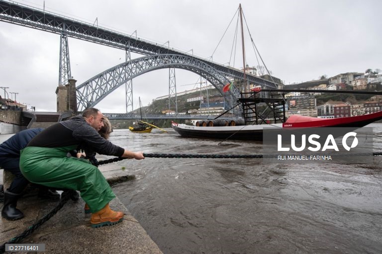 Mau tempo em Portugal.