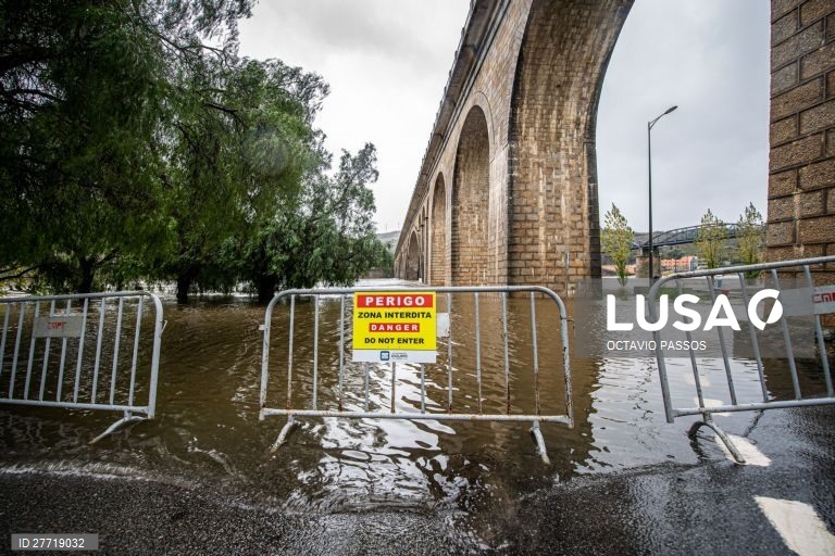 Mau tempo em Portugal.
