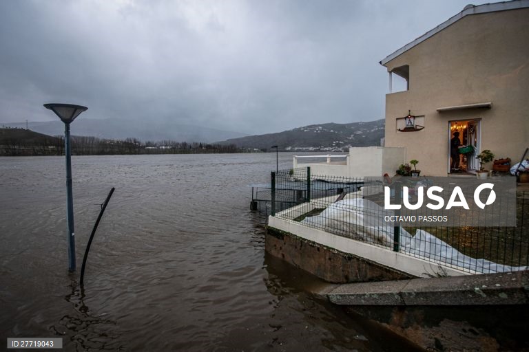 Mau tempo em Portugal.