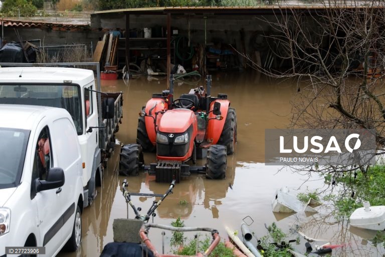 Mau tempo em Portugal.