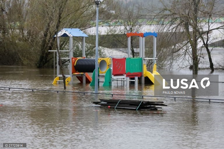 Mau tempo em Portugal.