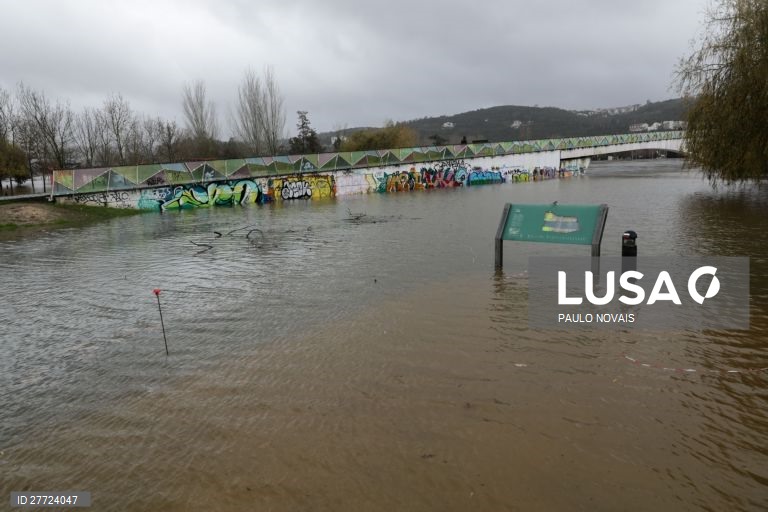 Mau tempo em Portugal.