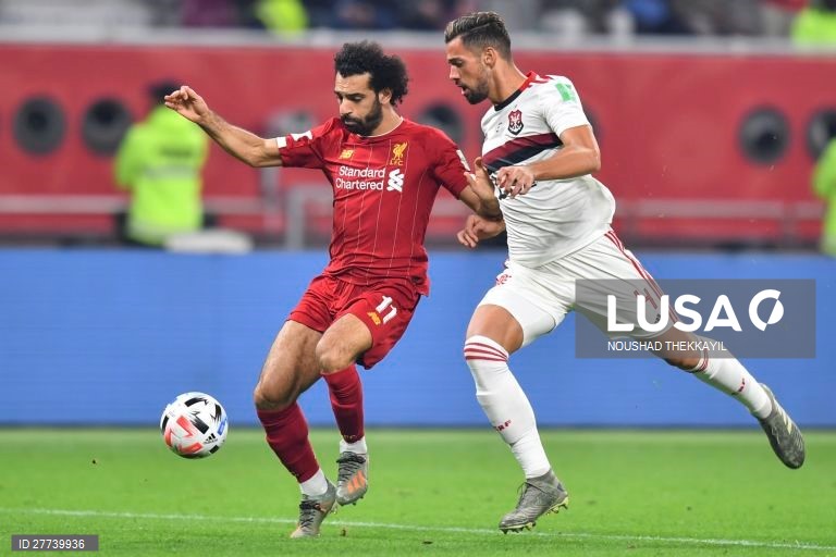 Futebol: Mundial de Clubes entre o Flamengo e o Liverpool no Qatar.