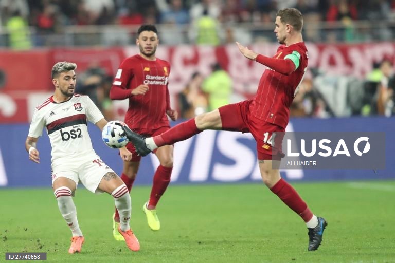 Futebol: Mundial de Clubes entre o Flamengo e o Liverpool no Qatar.