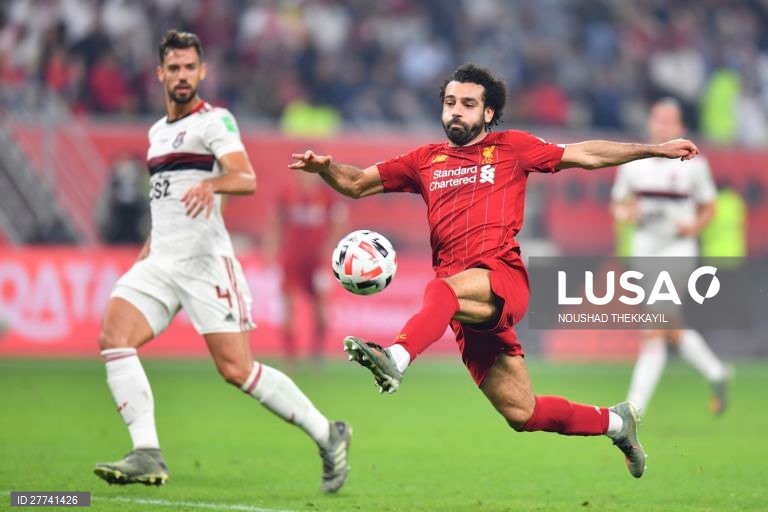 Futebol: Mundial de Clubes entre o Flamengo e o Liverpool no Qatar.