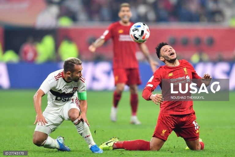 Futebol: Mundial de Clubes entre o Flamengo e o Liverpool no Qatar.