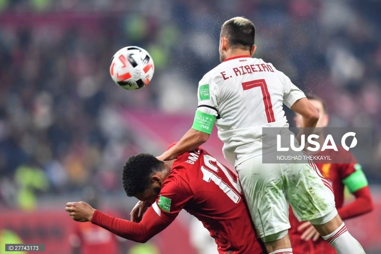 Futebol: Mundial de Clubes entre o Flamengo e o Liverpool no Qatar.