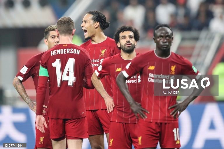 Futebol: Mundial de Clubes entre o Flamengo e o Liverpool no Qatar.