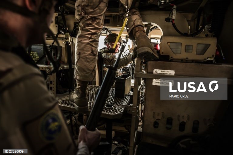Militares da Força Nacional Destacada para defender o aeroporto internacional Hamid Karzaem, em Cabul, Afeganistão, 22 de dezembro de 2019. (ACOMPANHA TEXTO DO DIA 25 DEZEMBRO 2019) MÁRIO CRUZ/LUSA