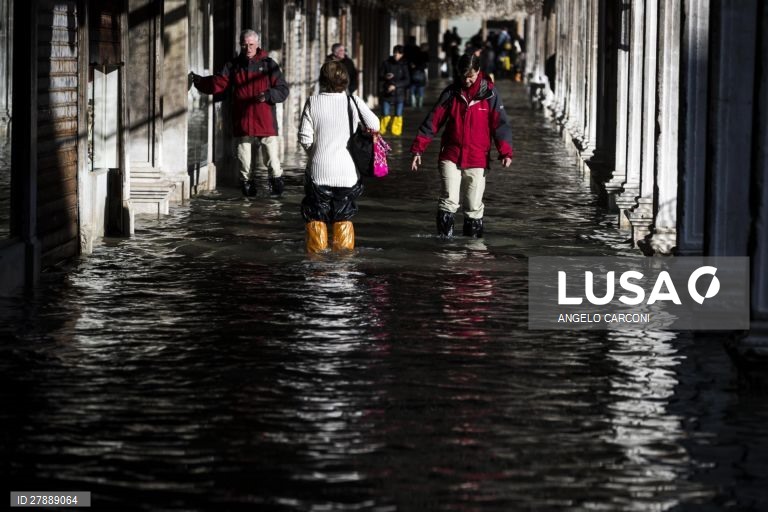 Itálias: Cheias em Veneza