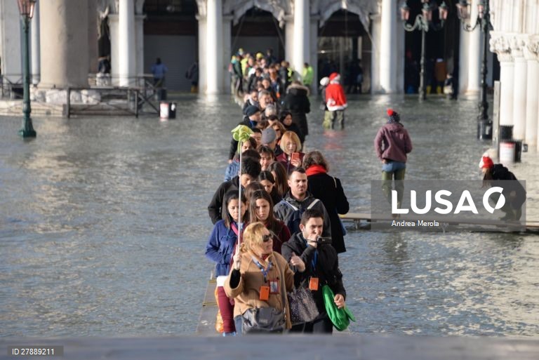 Itálias: Cheias em Veneza