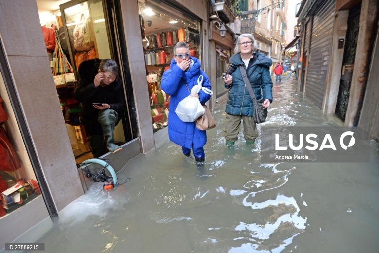 Itálias: Cheias em Veneza