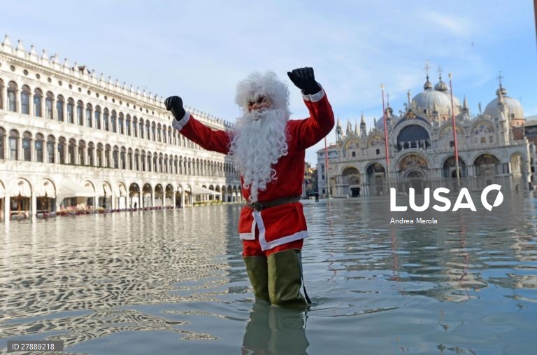 Itálias: Cheias em Veneza