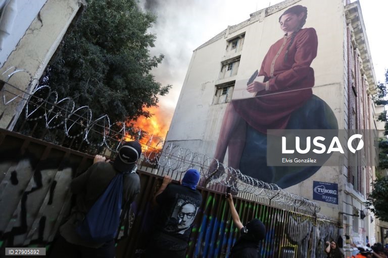 Protestos no Chile