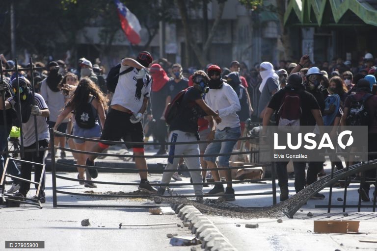 Protestos no Chile