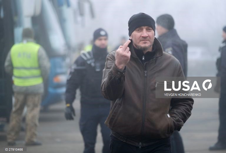 Troca de prisioneiros de guerra entre a Ucrânia e os separatistas pró-russos