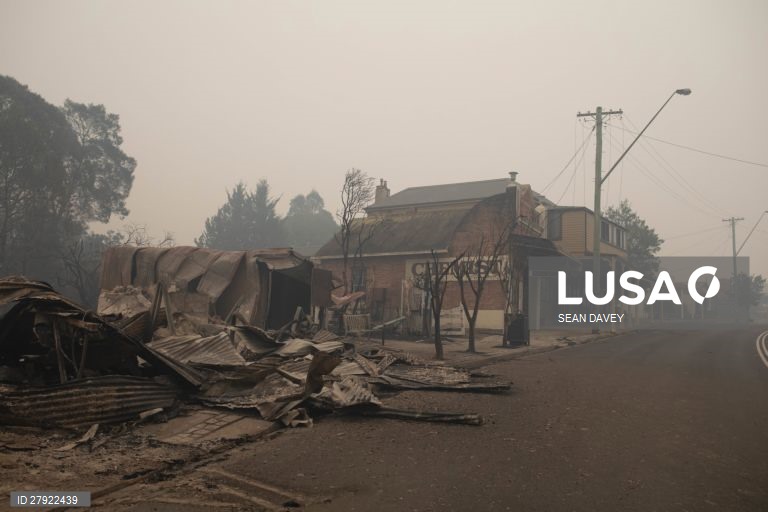 Incêndios florestais na Austrália.