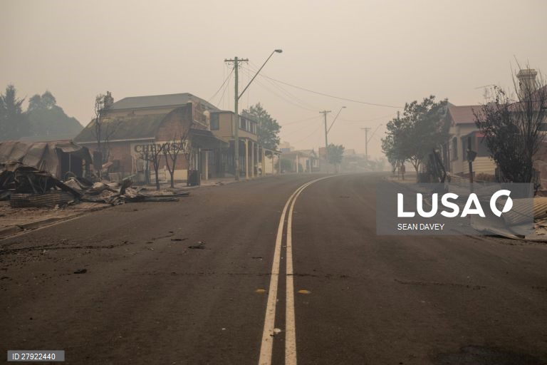 Incêndios florestais na Austrália.