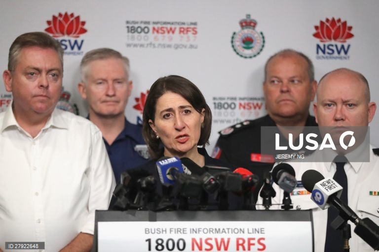 Incêndios florestais na Austrália.