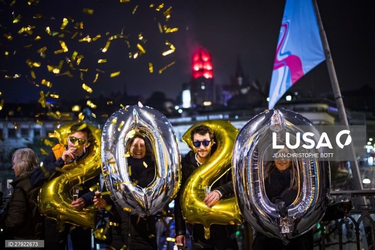 Festejos de Ano Novo no mundo.