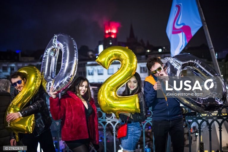 Festejos de Ano Novo no mundo.