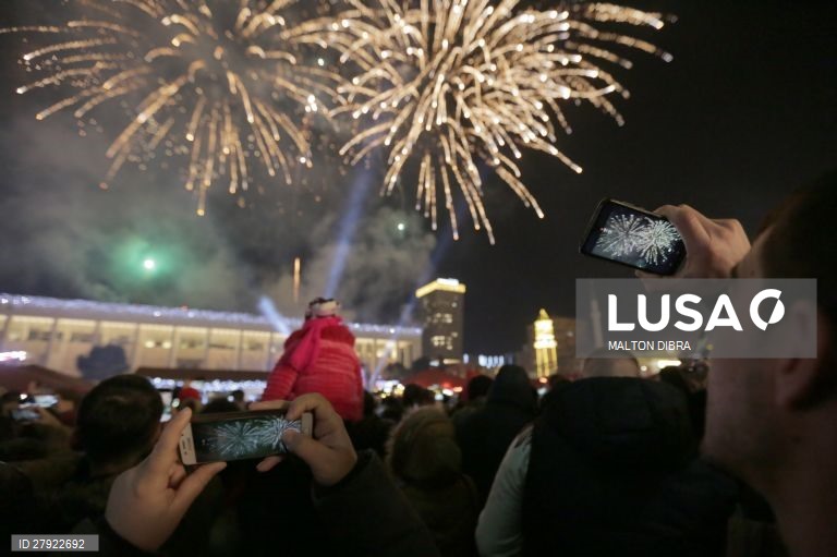 Festejos de Ano Novo no mundo.