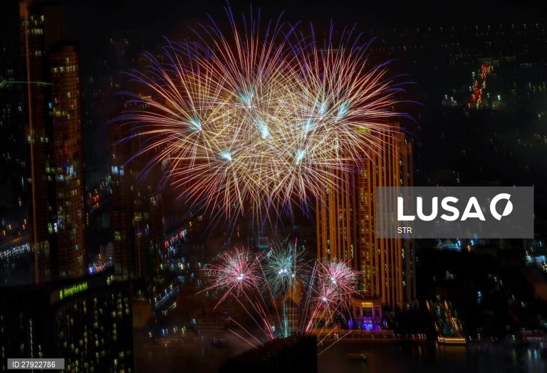 Festejos de Ano Novo no mundo.