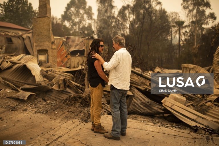 Incêndios florestais na Austrália.