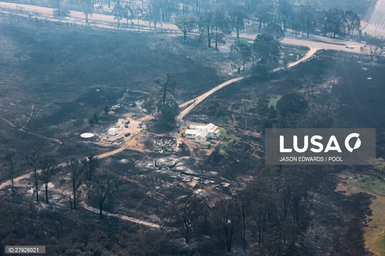 Incêndios florestais na Austrália.
